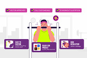Workout Illustration, a Person Illustration by Loin Studio (Thumbnail 2 of 3)