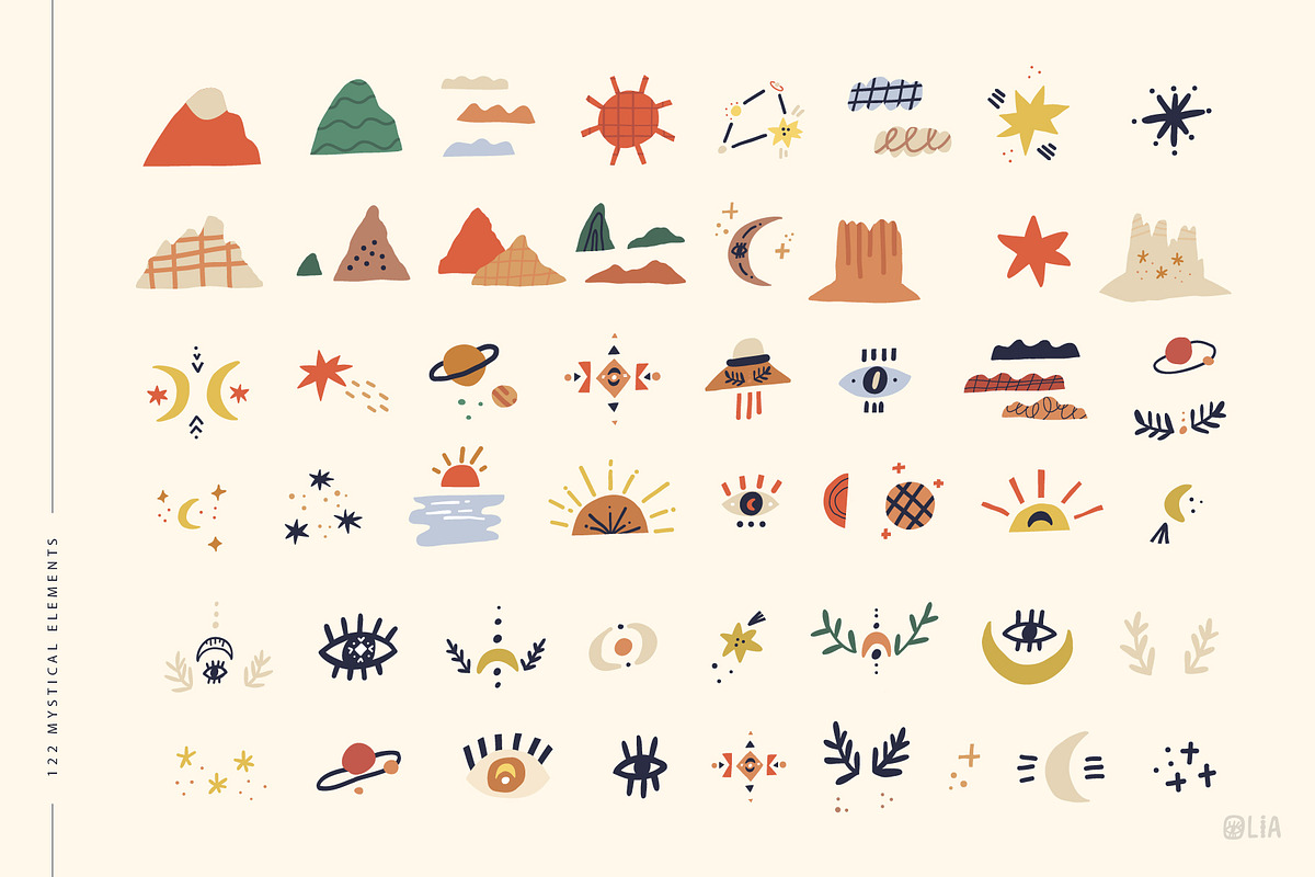 Rancho Elements + clipart, an Animal Illustration by Olia (Photo 3 of 12)