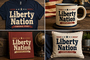 Liberty Nation, a Slab Serif Font by Wow Magic (Thumbnail 6 of 6)