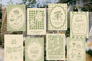 4 Seasons Cottagecore Cipart Bundle, a Seasonal Illustration by Cute Atelier (Thumbnail 9 of 36)