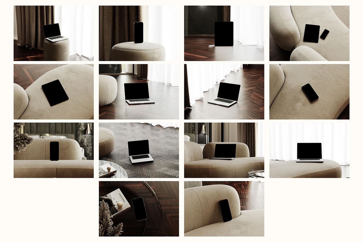 Haze Device Mockup Collection, an iPhone Mockup by Mockup Line (Photo 9 of 9)