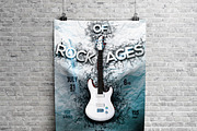 Grunge Poster & Flyer Mockup, a Print Template by CREATIVE DUDE (Thumbnail 4 of 7)