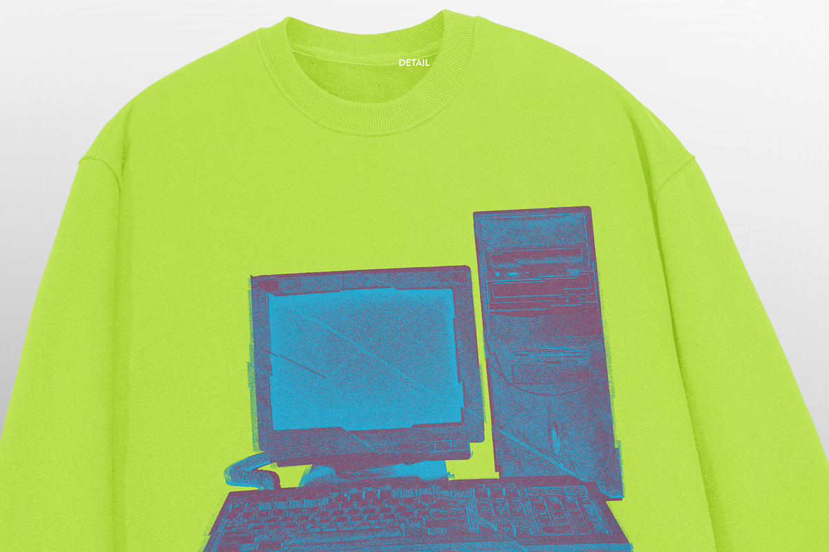 Realistic Floating Crewneck Mockup, a Hoody Mockup by Uncentrifuged Pressure (Photo 12 of 16)