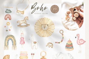 Baby Boho Watercolor Collection