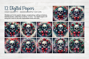 Gothic Christmas Wreaths