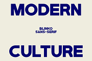 Blinko – A Bold Rounded Display Font, a Sans Serif Font by roomspace creative lab (Thumbnail 15 of 16)