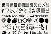 Hand drawn elements bundle, an Object Graphic by Somjai King (Thumbnail 13 of 21)