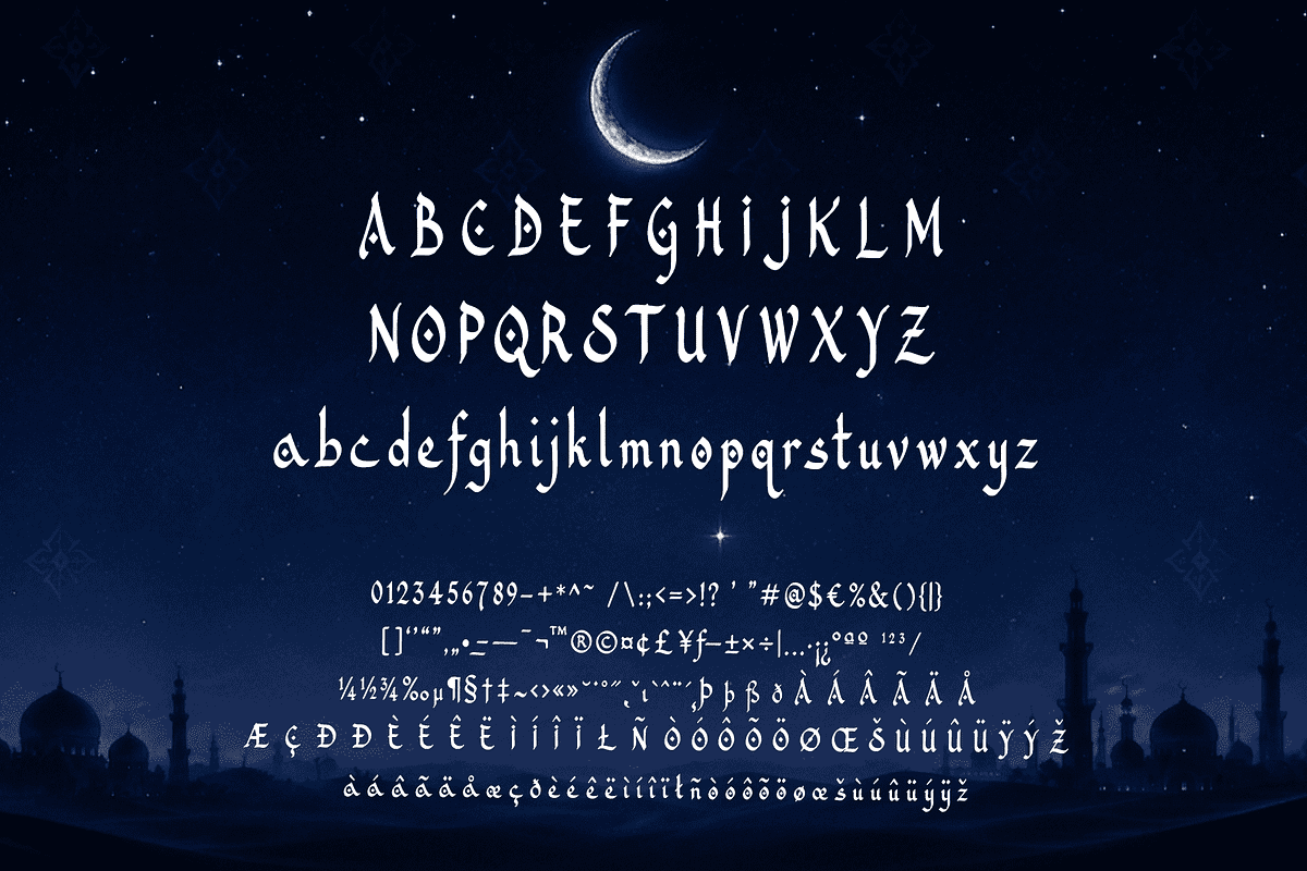 Abu Dhabi Solstice Font, a Handwritten Font by Letterhanna Studio (Photo 2 of 11)