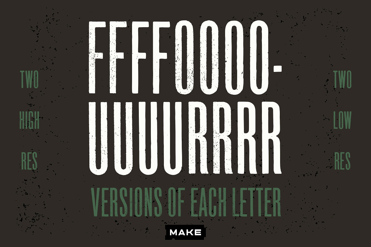 Letterpress Akzidenz, a Sans Serif Font by Heavy Metal Type Co. (Photo 5 of 5)