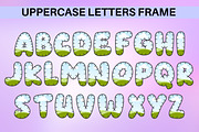 Quilt Alphabet Frame - Canva, a Marketing Template by Adalin Shop (Thumbnail 2 of 4)