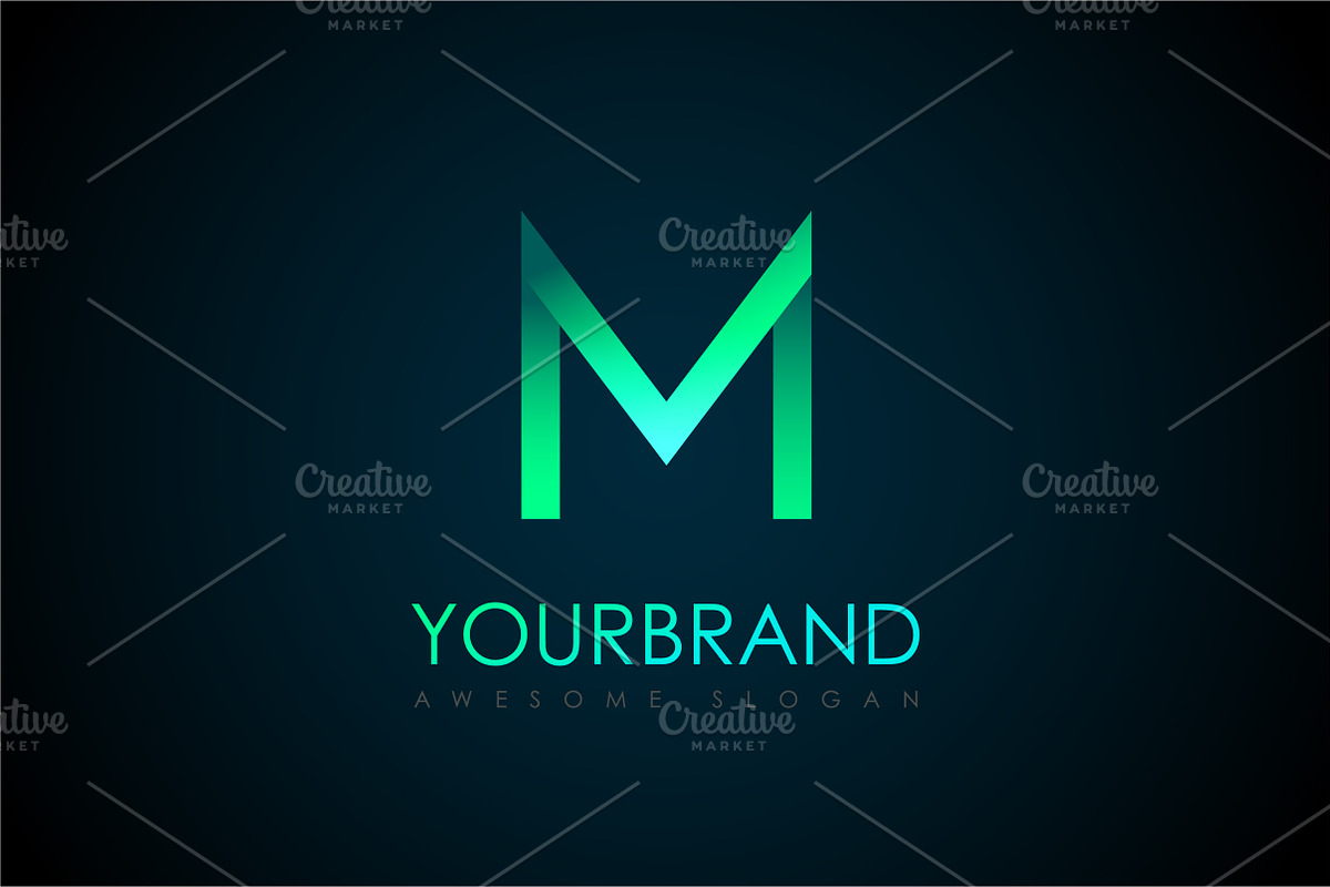 M Logo, a Branding & Logo Template by Luis Muniz (Photo 1 of 2)