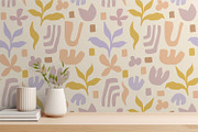 Abstract Girly Flowers, a Wallpaper Graphic by MalyskaStudio (Thumbnail 4 of 6)