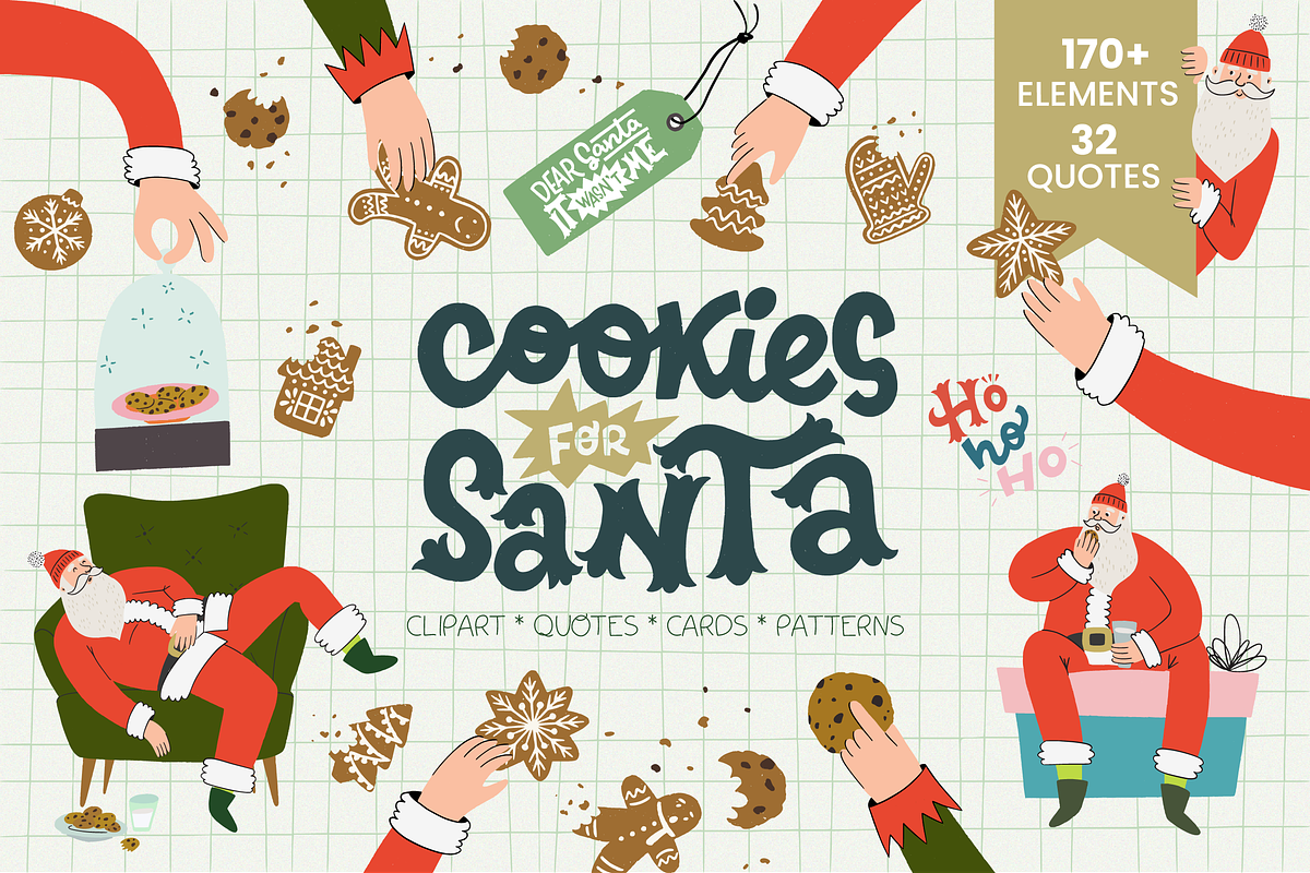 Cookies For Santa collection, a Seasonal Illustration by Sketchetarian (Photo 1 of 10)