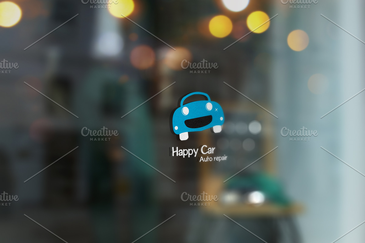 Happy Car Logo Template, a Branding & Logo Template by Raj Shop (Photo 3 of 5)