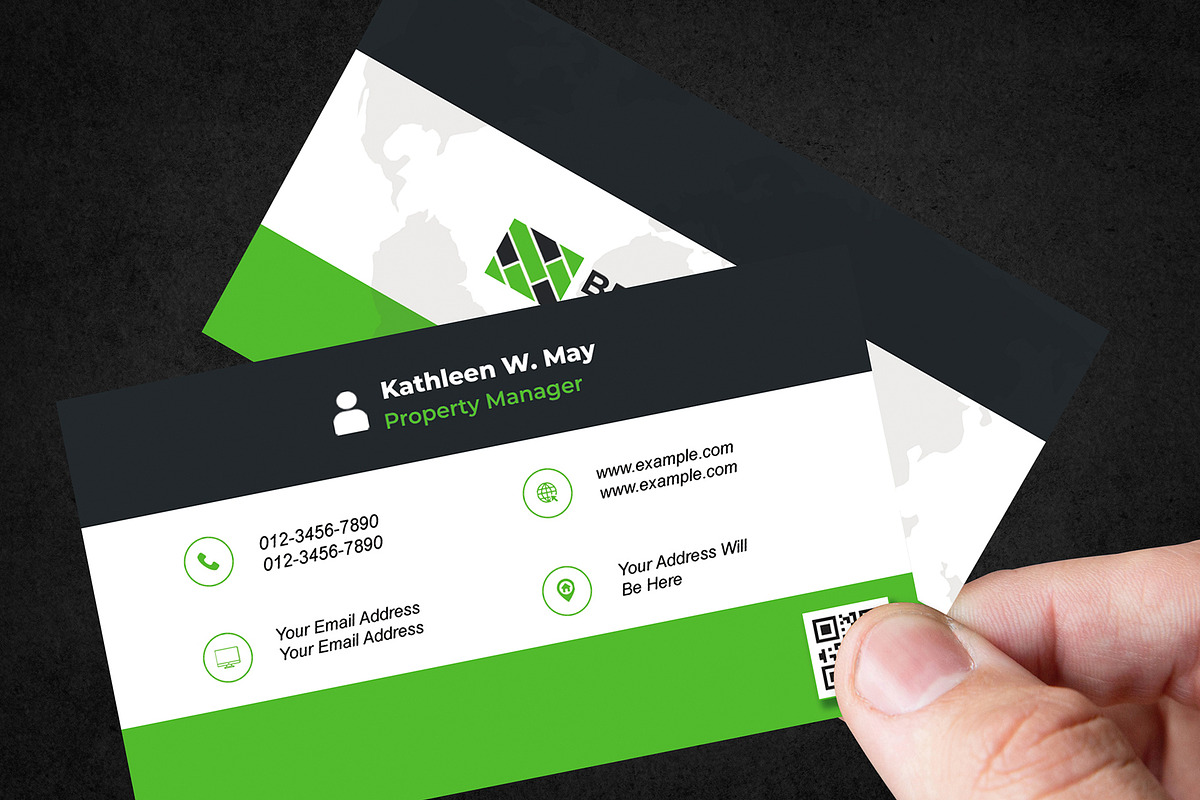 Elegant Realtor Card Design preview 3