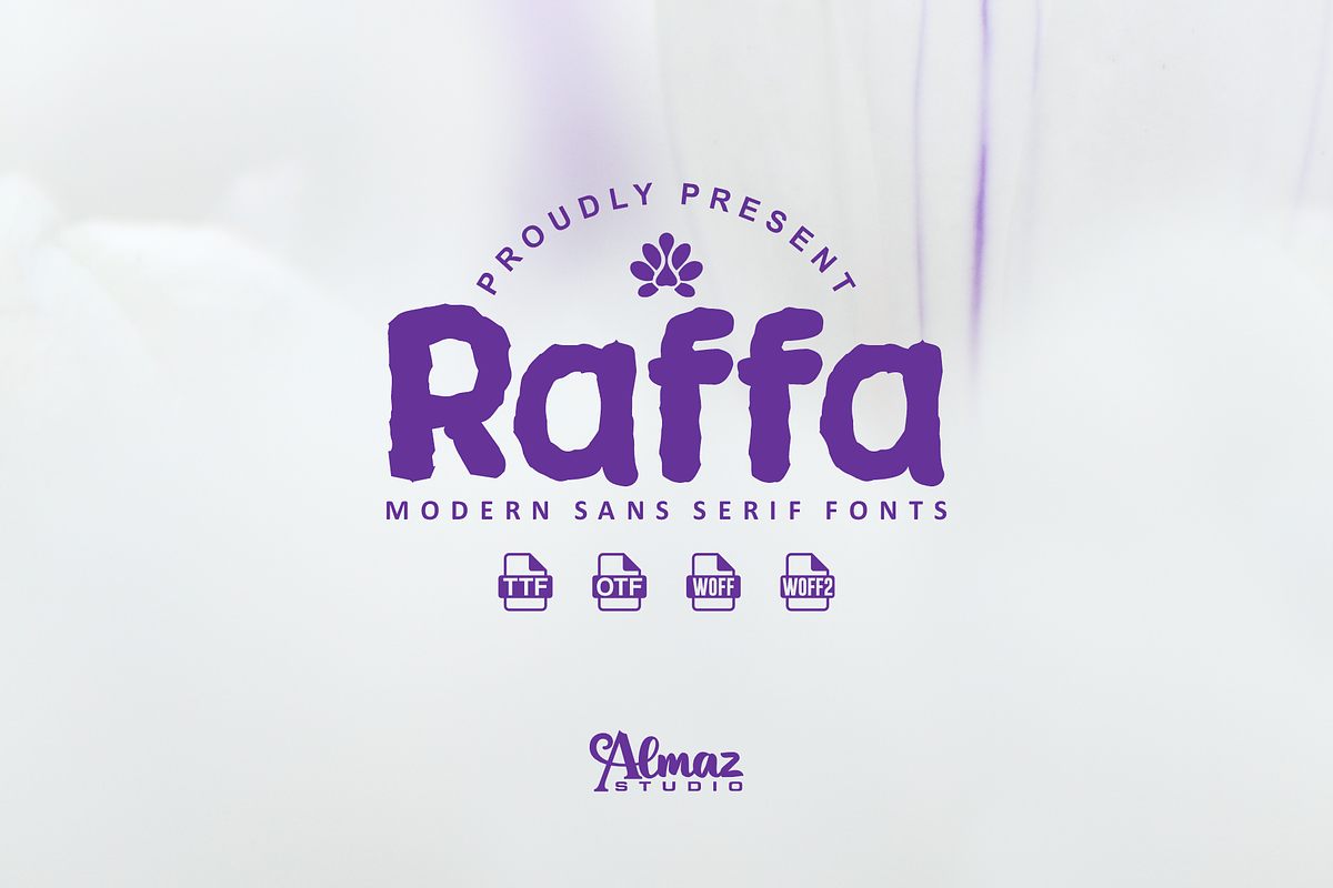 Raffa, a Symbol Font by almazstudio (Photo 1 of 10)
