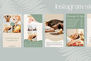 Spa-Wellness Canva IG posts &stories, a Social Media Template by Ana Life Design (Thumbnail 4 of 7)