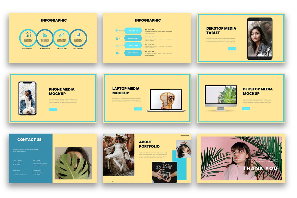 Alisha – Business PowerPoint, a Presentation Template by kreatifreya (Photo 5 of 5)