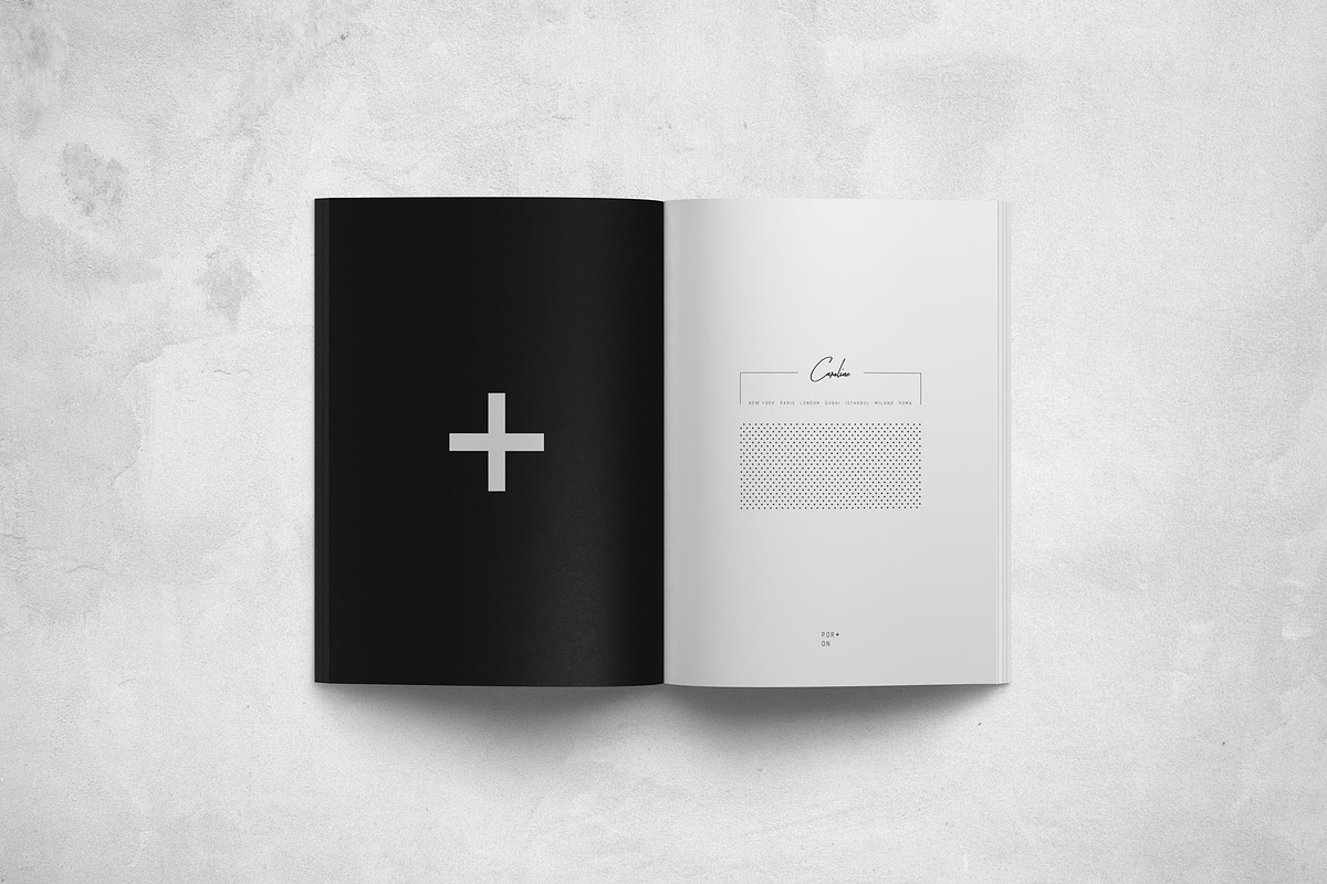Por + On | Lookbook, a Brochure Template by Studio Bons (Photo 2 of 23)