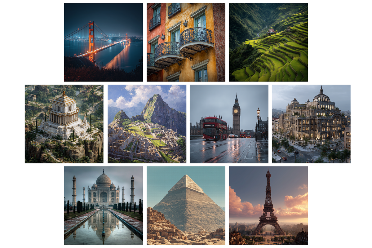 Bucket List Destination Backgrounds, a Background Graphic by NadiaTheronArt