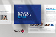 White Paper Template | Canva, a Brochure Template by HiveArts (Thumbnail 1 of 9)