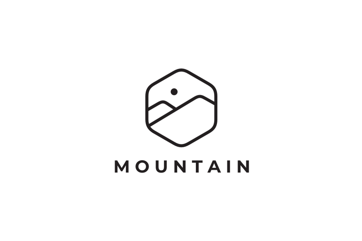 Mountain Logo template, a Branding & Logo Template by yopie (Photo 3 of 3)