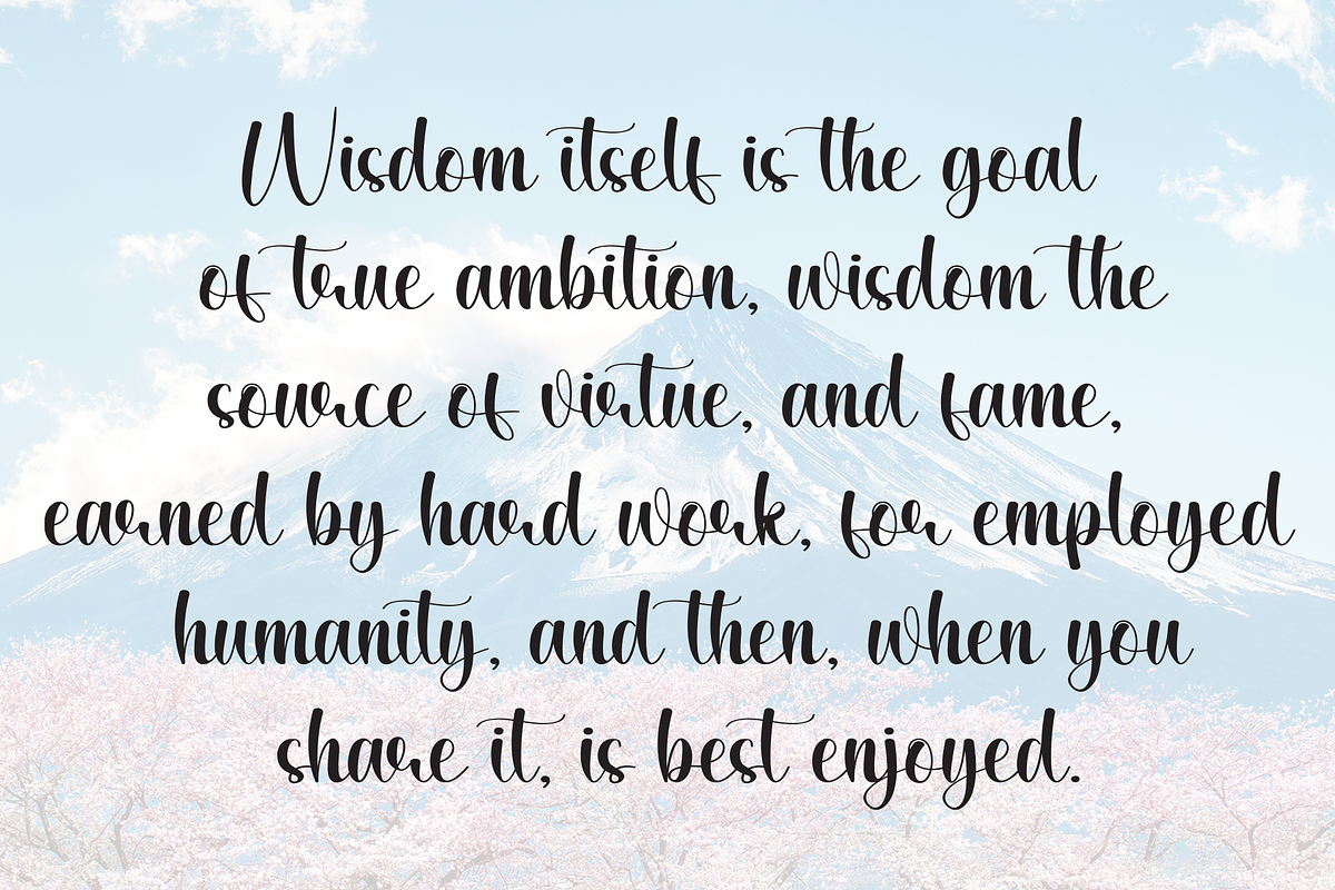 Jersey | Script Font, a Handwritten Font by Scratchones (Photo 6 of 9)