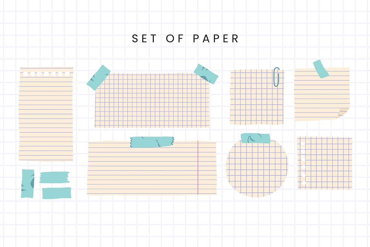 Scrapbook Doodles & Collage Elements, an Object Graphic by Kristina Chistiakova (Photo 6 of 10)