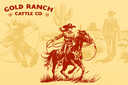Western Cowboy and Cowgirl, an Illustration by Nocturnal Wolf (Thumbnail 6 of 16)