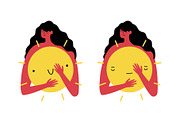 Sun and Earth set, a Healthcare Illustration by JULYMILKS (Thumbnail 3 of 3)