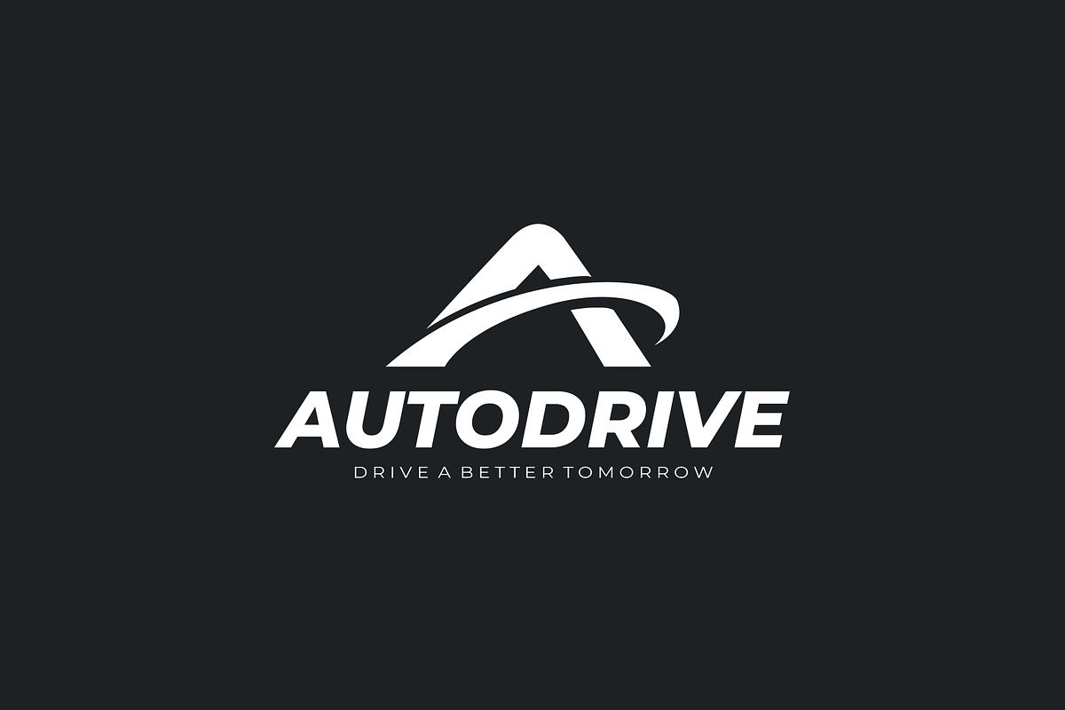 AutoDrive Automotive Logo Template, a Branding & Logo Template by SANB (Photo 2 of 3)
