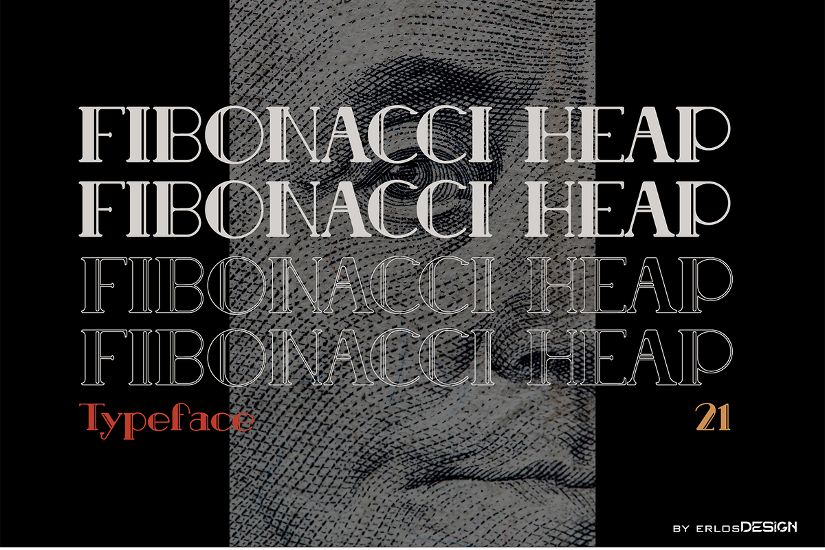 Fibonacci Heap - Slab Serif, a Slab Serif Font by erlosDESIGN (Photo 1 of 12)