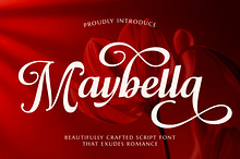 Maybella - Wedding Font