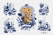 Mediterranean aesthetics, a Decorative Illustration by Chikovnaya (Thumbnail 3 of 17)