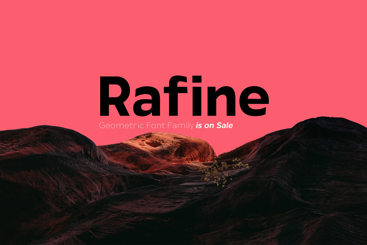 Rafine, a Sans Serif Font by emreguventype (Photo 1 of 10)