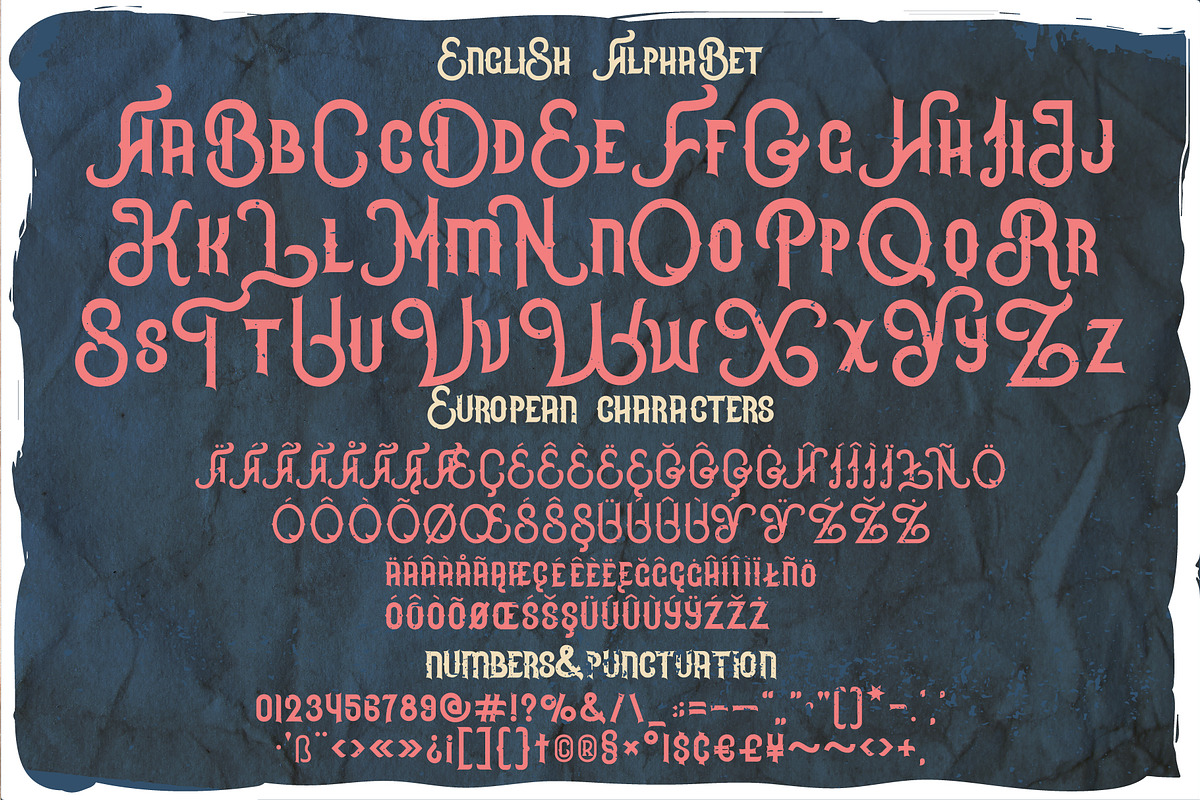 Stranger humanoid font and designs, a Symbol Font by Heather_insane (Photo 2 of 8)