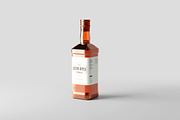 Square Liquor Bottle Mockup, a Cups & Container Mockup by pmvch (Thumbnail 13 of 15)