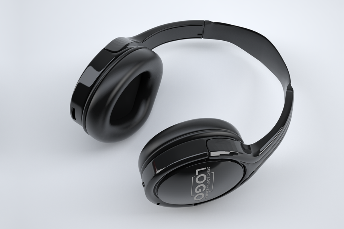 The Headset Mock-Ups, a Product Mockup by Designer Essentials (Photo 5 of 11)