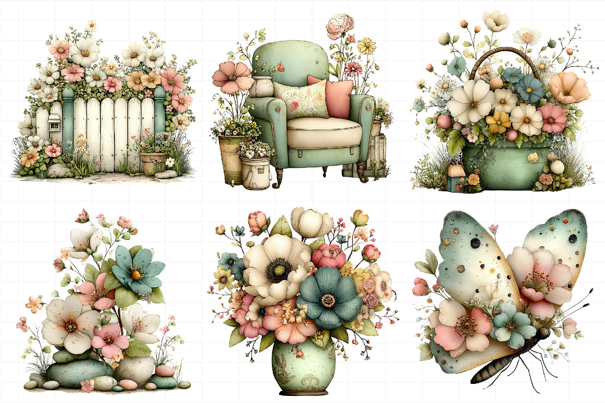 Creation Garden Clipart, an Illustration by Daily.Designs (Photo 6 of 8)