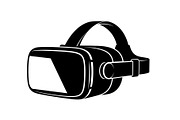 50 VR Goggles Headset Silhouette, an Illustration by yasushie (Thumbnail 45 of 51)