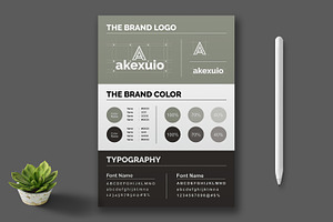 Brand Kit Design Template