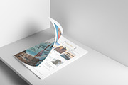 Luxury Travel Magazine Template, a Magazine Template by DesignCrest (Thumbnail 4 of 11)