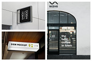 Signage Mockups vol.01 - Advertising, an Advertising Mockup by MockupForest (Thumbnail 5 of 10)