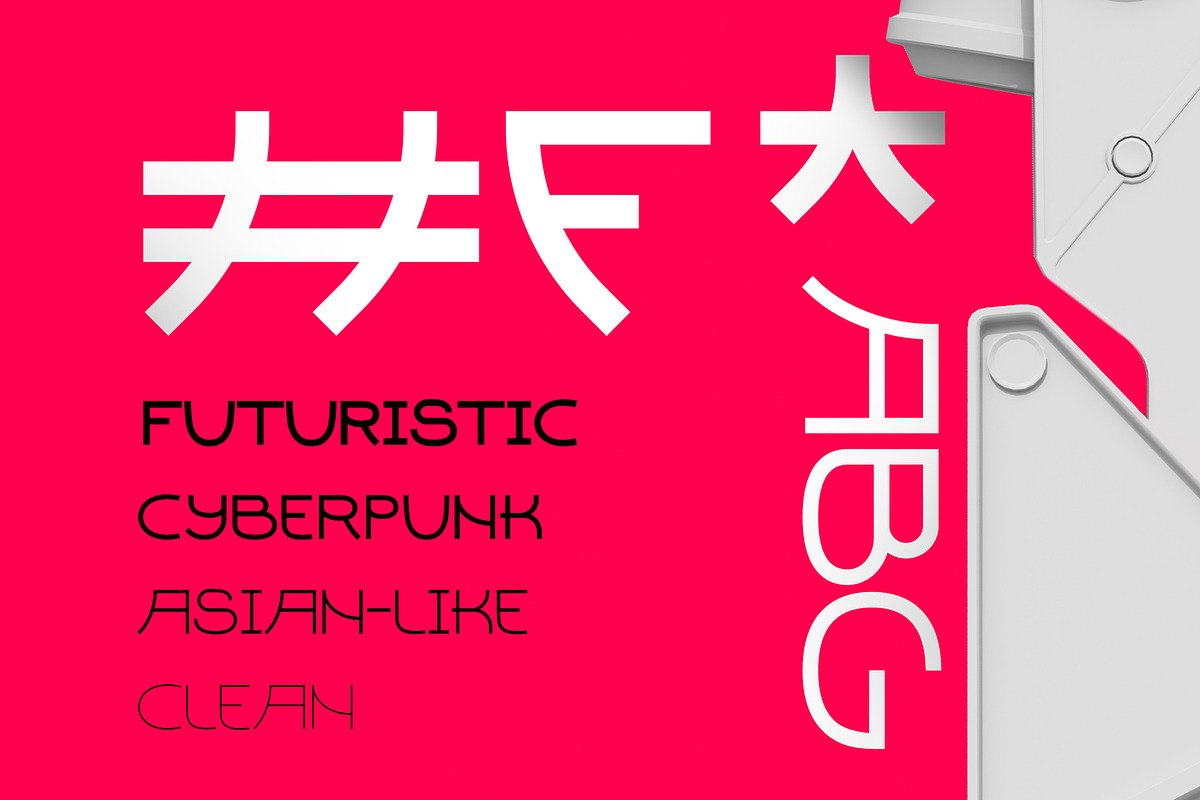 Futuraki Font Family, a Sans Serif Font by creativehands (Photo 2 of 9)