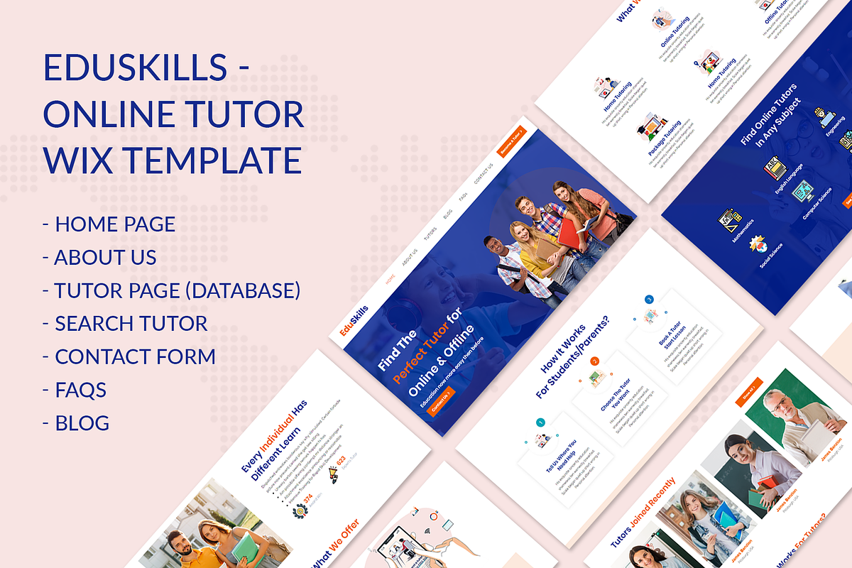 EduSkills -  Education Wix Theme, a Wix Template by Wix Creative Themes (Photo 2 of 2)