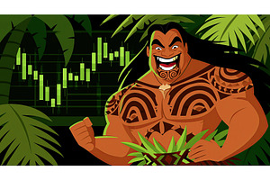 Powerful Maori financial trader in, a Business Photo by Lermont51