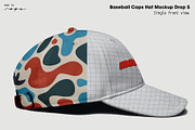 Baseball Caps Hat Mockup Drop 5, a Hat Mockup by made_by_nope (Thumbnail 1 of 6)