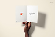 5x7 Folded Greeting Cards Mockup Set, a Merchandise Mockup by creatsy5 (Thumbnail 16 of 33)