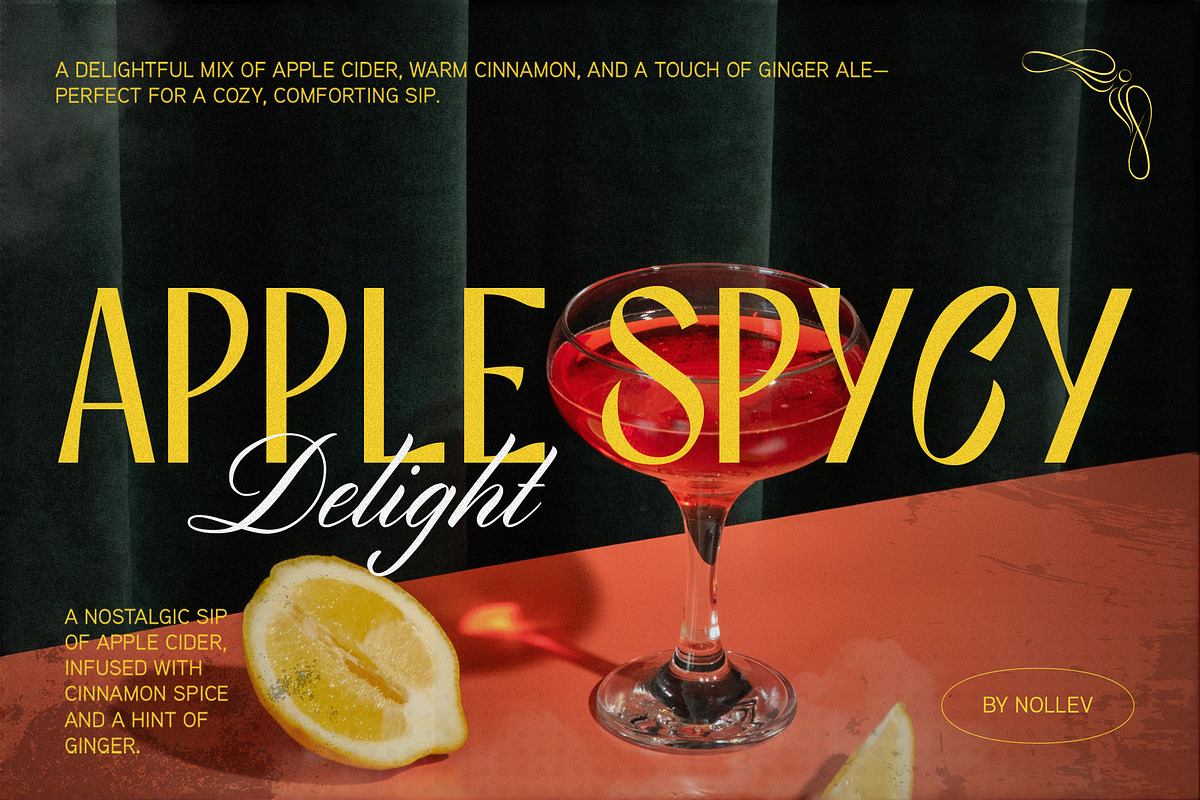 Cassline Font + 5 Premium Mockups, a Serif Font by Nollev (Photo 2 of 12)