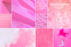 PINK DREAM LAND - Collage Pack